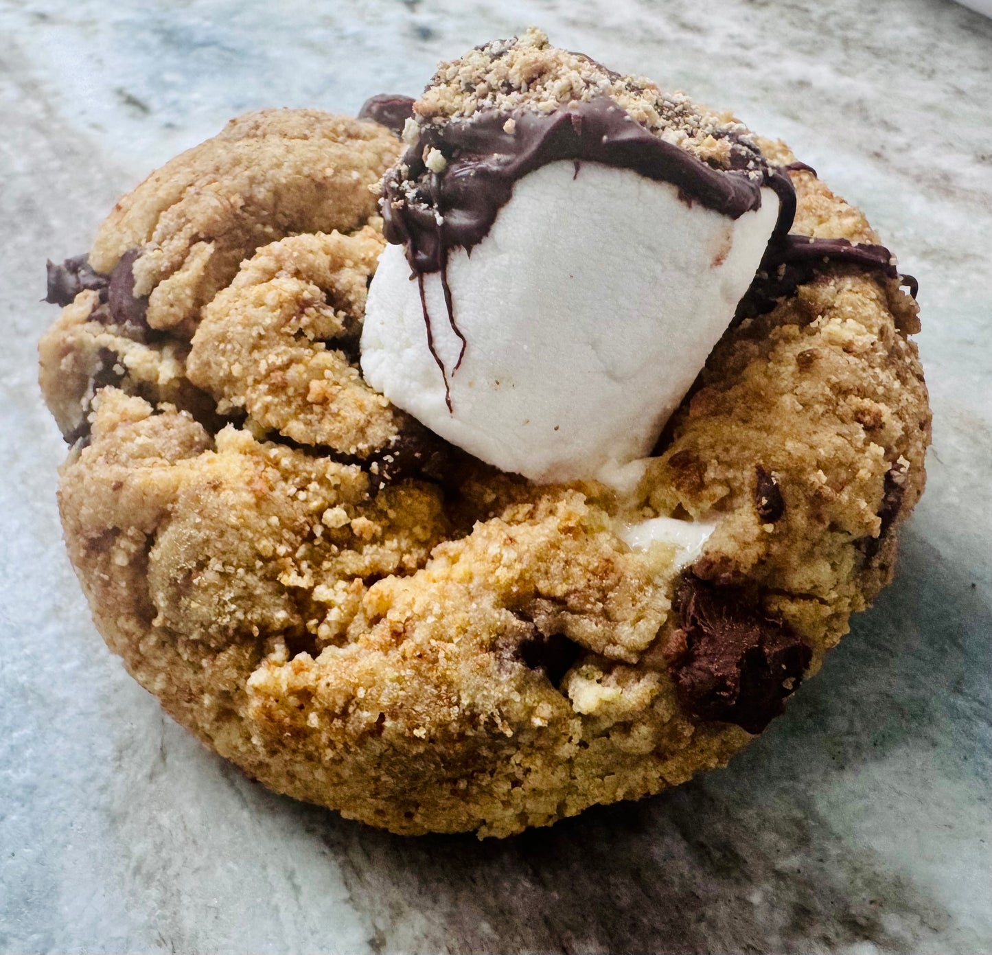 S’more Sourdough Cookies