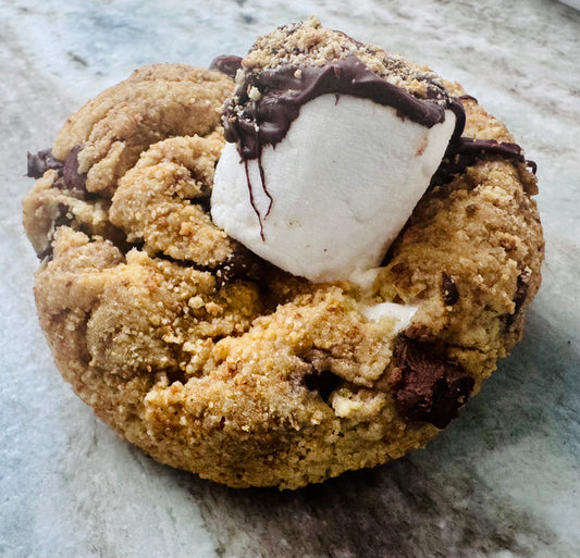 S’more Sourdough Cookies